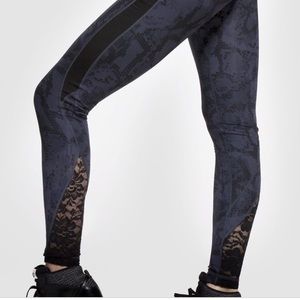 Vimmia Trinity Snakeskin and lace leggings